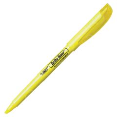 BIC Brite Liner Fluorescent Yellow Highlighters - 24 Pack