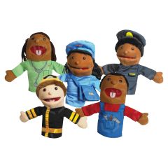 Childrens Factory Career Puppets - 1 per set