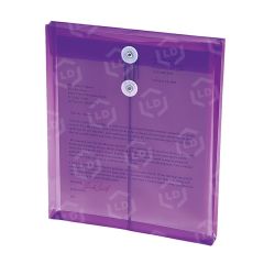 Smead 89544 Purple Poly Envelopes with String-Tie Closure - 5 per pack