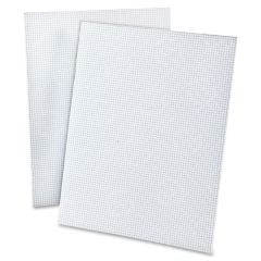 Ampad Quadrille/Graph Pad - 10 in each - 50 Sheets - 20 lb - Letter - 8.50" x 11"