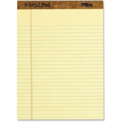 TOPS Legal Ruled Writing Pads - 3 per pack - 50 Sheets - 16 lb - Legal Ruled - 8.50" x 11.75"