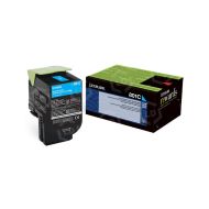 Lexmark OEM 801C Cyan Toner