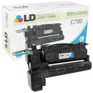 Lexmark Remanufactured C792 Extra HY Cyan Toner