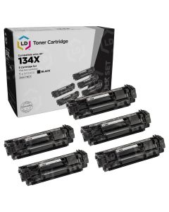 LD Compatible Black Toners for HP 134X (HP W1340X)