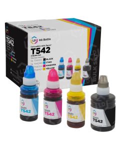 Compatible 542 4 Piece Set of Ink for Epson