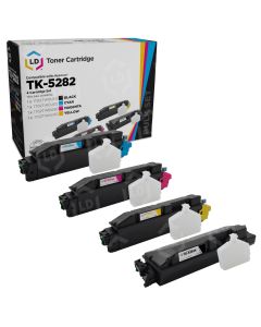 Compatible Kyocera Mita TK5282SET (Bk, C, M, Y) Set of 4 Toner Cartridges