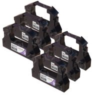 Epson ERC-28P Compatible 6 Pack Purple POS Ribbons