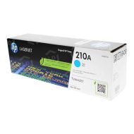 HP Original 210A Cyan Toner Cartridge, W2101A with ink level chip