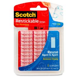 Scotch Pre-Cut Mounting Squares - 35 per pack