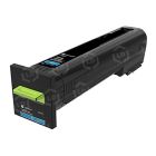 OEM Lexmark 72K0X20 Extra HY Cyan Toner