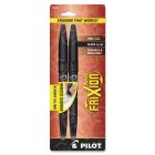 Pilot FriXion Ball 31553 Erasable Gel Pen, Black - 2 Pack