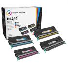 Lexmark Remanufactured C524 HY (Bk, C, M, Y) Toner Set