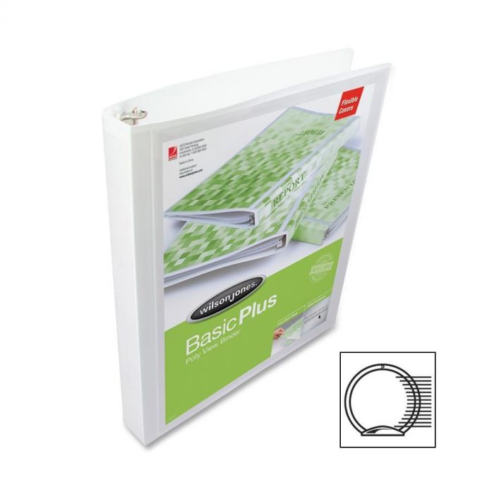 Wilson Jones Flexible Poly Ring Binder LD Products