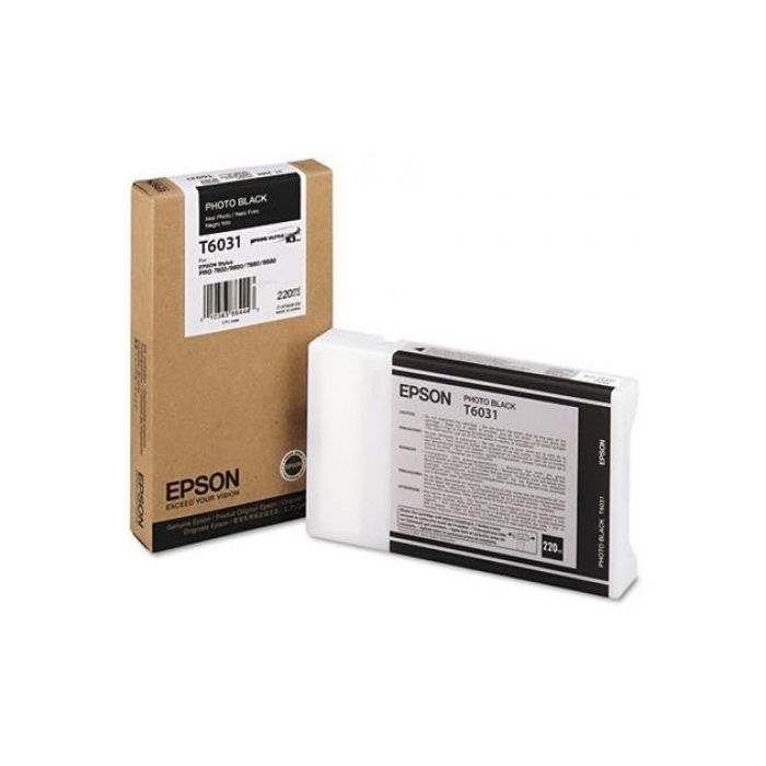 Original Epson T603100 High Yield Photo Black Ink - LD Products