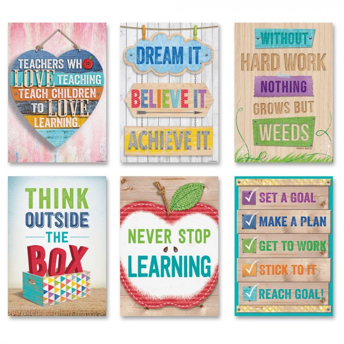 Motivational Inspire U 6-Poster Convenience Pack