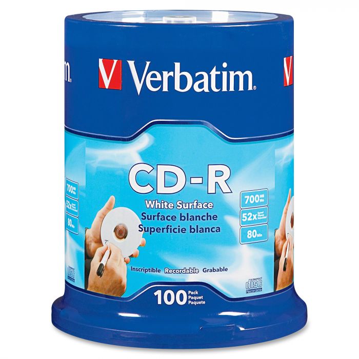 verbatim-cd-r-700mb-52x-with-blank-white-surface-100pk-spindle-100
