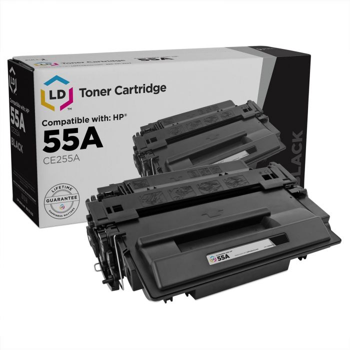HP 55A (CE255A) Black Toner | Compatible | Low Price - LD Products