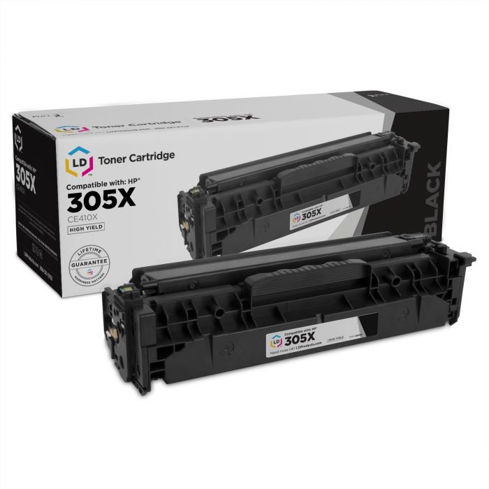 Remanufactured HP 305X CE410X High Yield Toner Cartridge - LD Products