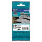 Brother 3/4" Black on White Flexible ID Tape