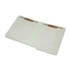 2-Part End Tab Classification Folder Letter - 8.5" x 11"- 1" Expansion - Light Green