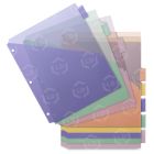 Business Source Double Pocket Index Divider - 8 per set