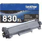 OEM Brother TN830XL High Yield Black Toner Cartridge 3k