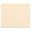 Smead Straight Cut File Folder - 8.50" x 11" - 0.75" Expansion - 11 pt. - Manila - 100 / box