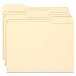 Smead Top Tab File Folder  - 8.50" x 11" - Assorted Position - Manila