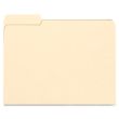 Smead Top Tab File Folder  - 8.50" x 11" - 1/3 Tab Cut on Left - Manila - 100 / box