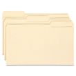 Smead Manila File Folder - Legal - 8.50" x 14" - 1/3 Tab Cut on Assorted Position - Manila - 100 / Box