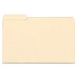 Smead Manila File Folder - Legal - 8.50" x 14" - 1/3 Tab Cut on Left - Manila - 100 / Box