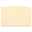 Smead Manila File Folder - 100 per box Legal - 8.50" x 14" - Center - Manila