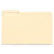 Smead Manila File Folder - 100 per box Legal - 8.50" x 14" - 1/3 Tab Cut on Left - Manila