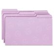 Smead Colored File Folder - 100 per box Legal - 8.50" x 14" - Lavender