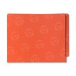 Smead Shelf-Master Colored Two-Ply End Tab Folder - 100 per box Letter - Orange