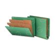 Smead Classification Folder - 8.50" x 11" - Green