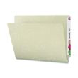 Smead End Tab File Folder - 25 per box Legal - 8.50" x 14" - Gray, Green