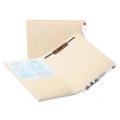 Smead Manila End Tab Pocket Folder with Fastener - 50 per box