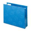 Smead Hanging Pocket - 8.50" x 11" - 3" Expansion - Sky Blue, Clear