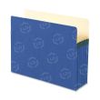 Smead TUFF Pocket Colored Top Tab File Pocket Letter - 8.50" x 11" - Tyvek - Blue