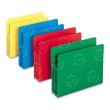 Smead TUFF Pocket Poly Expanding File Pocket - 4 per box Letter - Polypropylene - Assorted