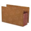 Smead TUFF Pocket End Tab File Pocket - 10 per box Legal - 8.50" x 14" - 5.25" - Redrope - Brown