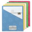 Smead Slash Pocket File Jacket - 25 per pack Letter - 8.50" x 11" - Assorted