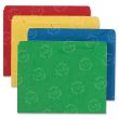 Smead Top-tab Color-coded File Jackets - 100 per box Letter - 8.50" x 11" - 50 Sheet - Assorted