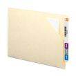 Smead End Tab File Pocket - 100 per box Letter - 8.50" x 11" - 14 pt. - Manila