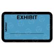 Tabbies Tabbies Color-coded Exhibit Labels - 252 per pack - Blue