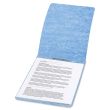 Acco Presstex Top Binding Cover Letter - 8.50" x 11" - Light Blue - 1 Each