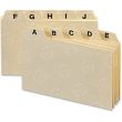 Card Guide 55076 25 x Divider - 5" x 3" - 12 / Box - Manila Divider