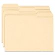 Smead Top Tab File Folder - 100 per box Letter - 8.50" x 11" - Manila