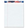 Tops American Pride Writing Pad - 50 Sheet - 16.00 lb - 8.50" x 11.75"